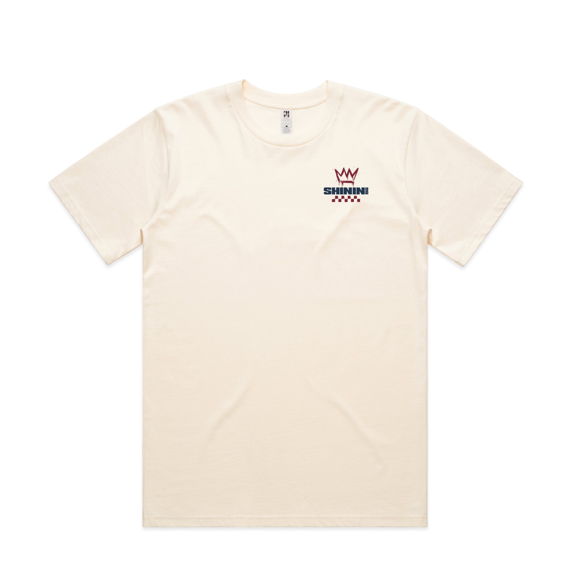 "Crown" Summer Authentics Tee - Ecru