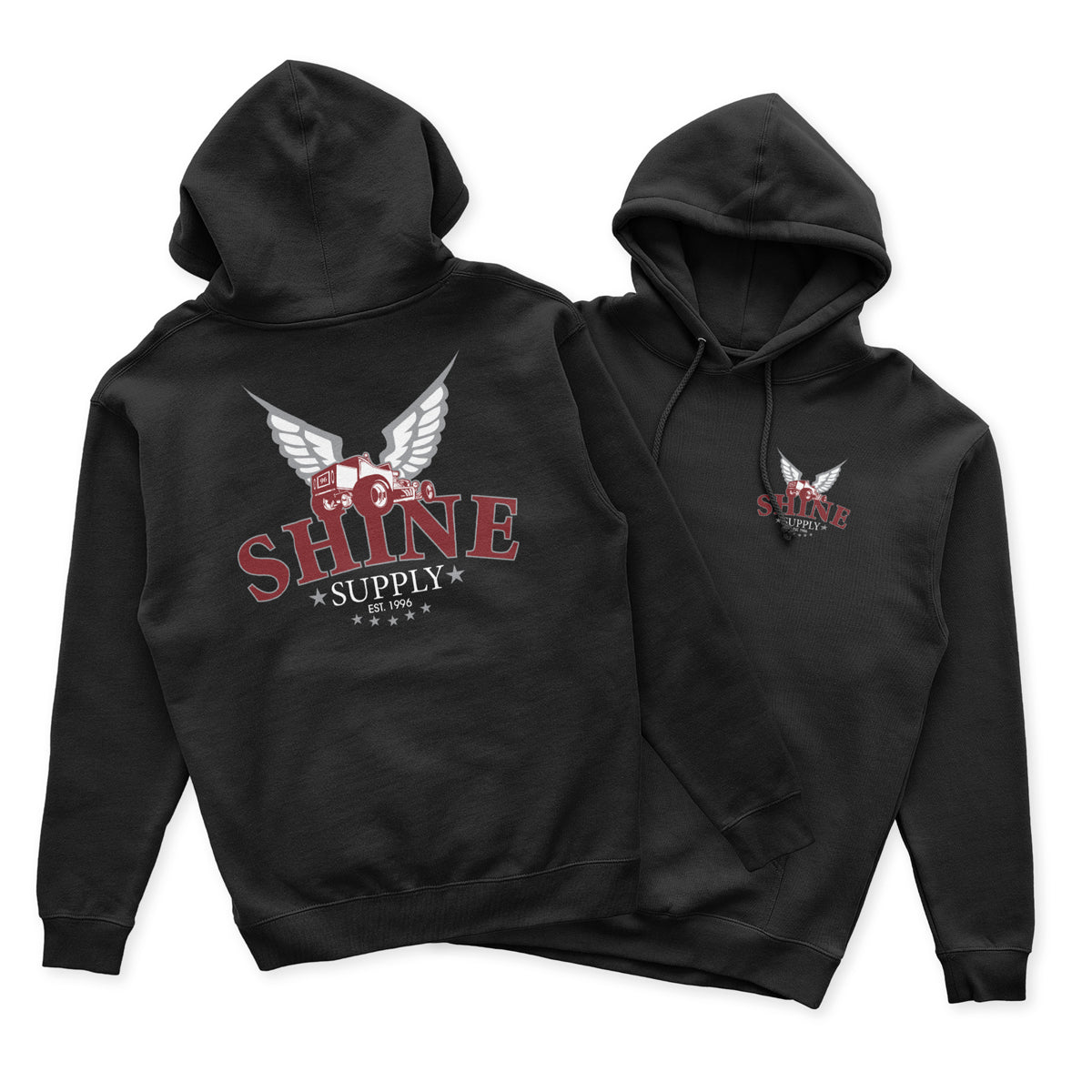 Traditional Hoodie - Black