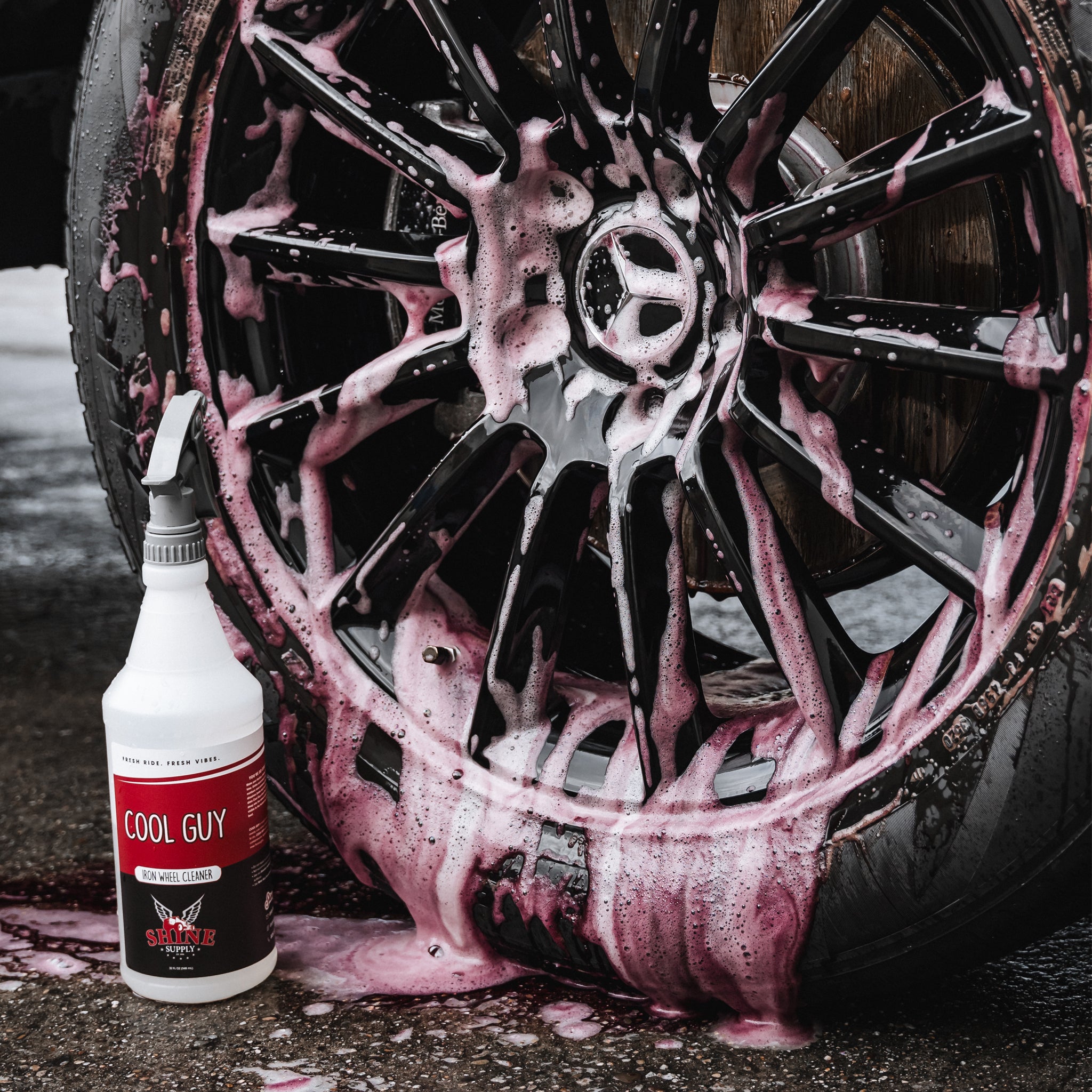 Cool Guy Iron-Removing Wheel Cleaner - 16 oz.