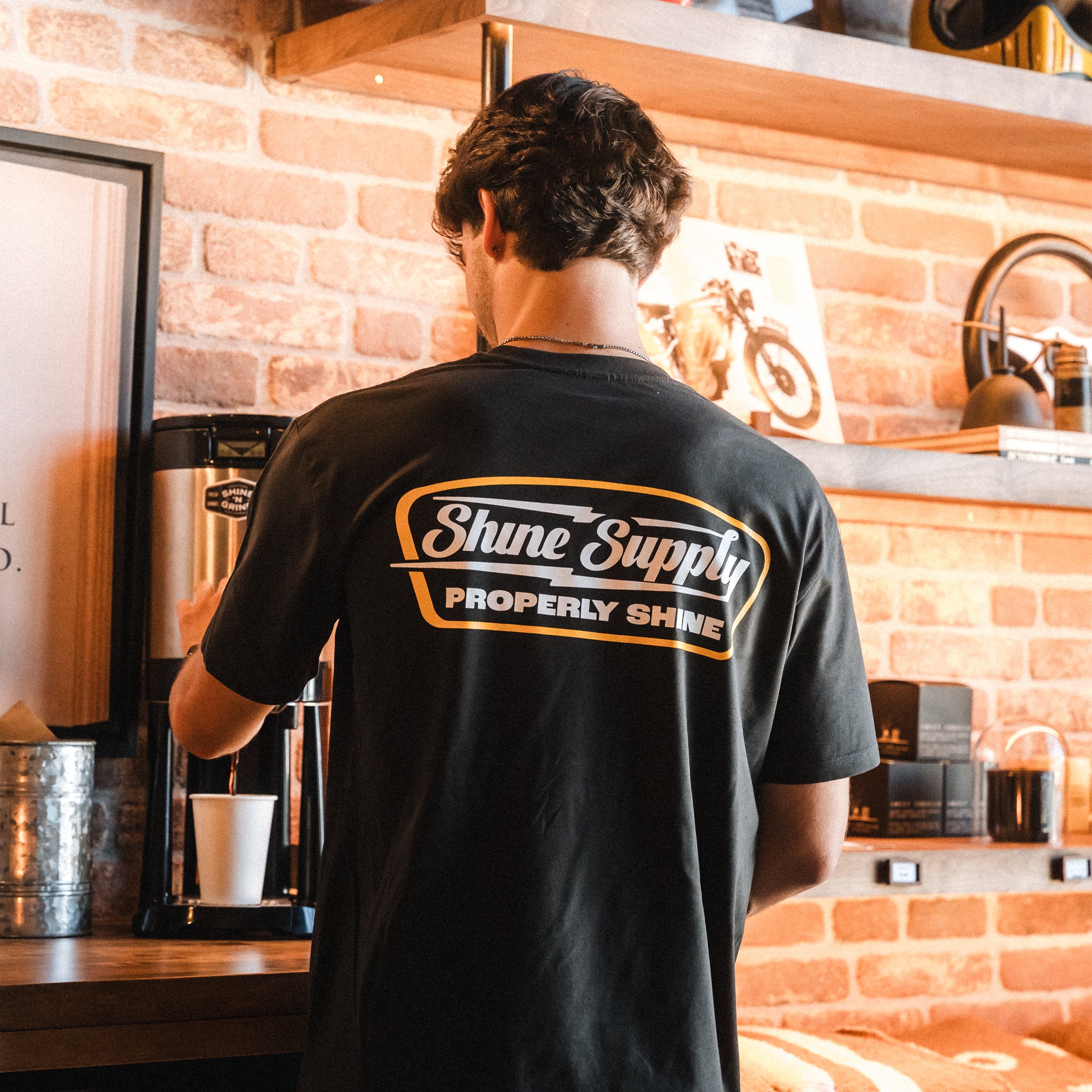 "Bolt" Summer Authentics Tee - Coal
