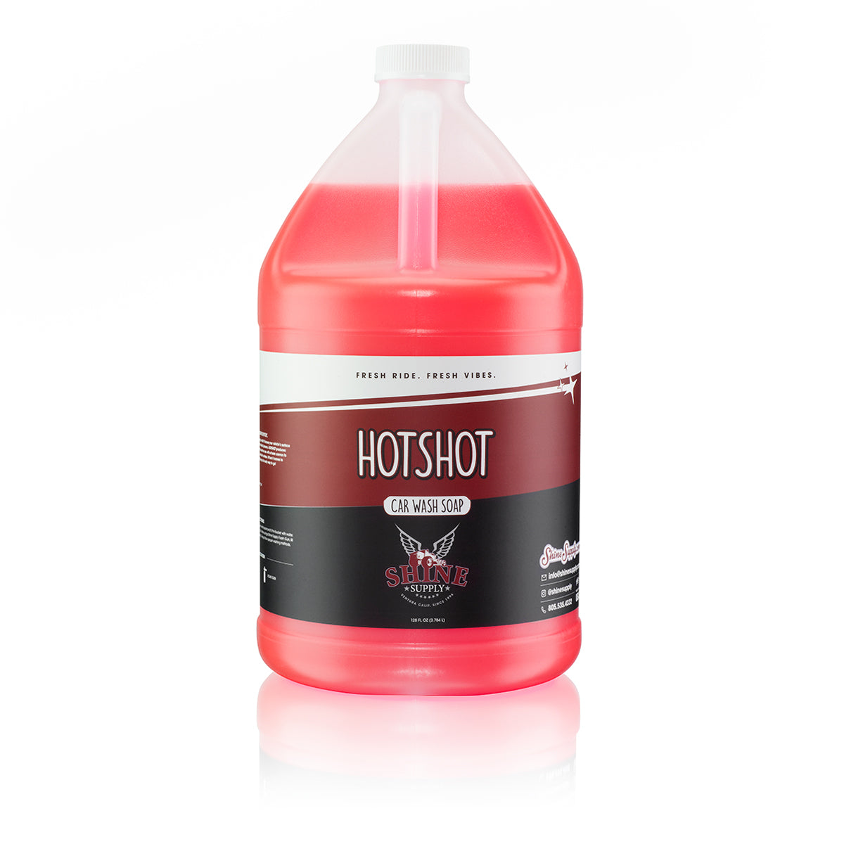 Hotshot High-Foam Car Wash Soap - Gallon
