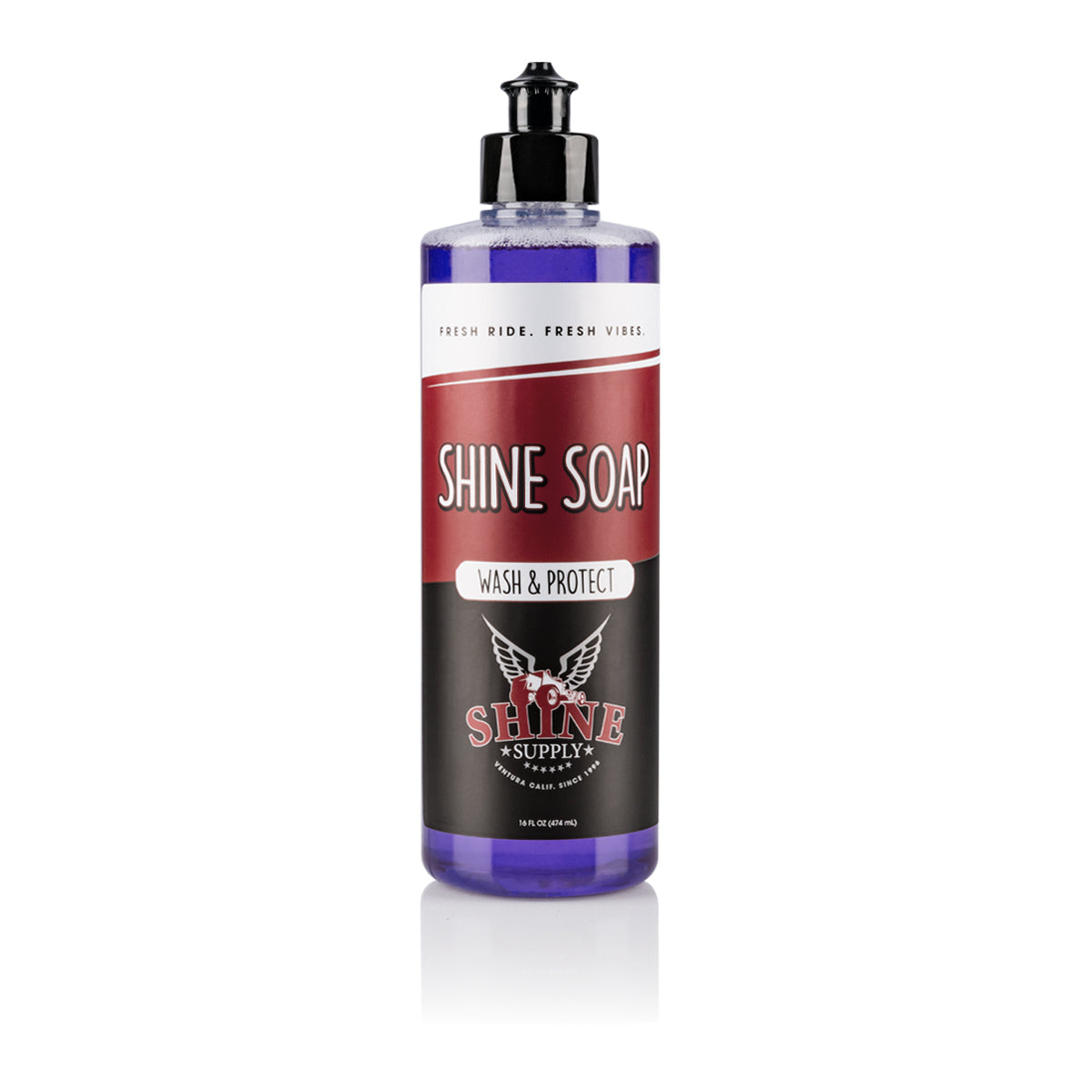 Shine Wash & Wax Soap - 16 oz.
