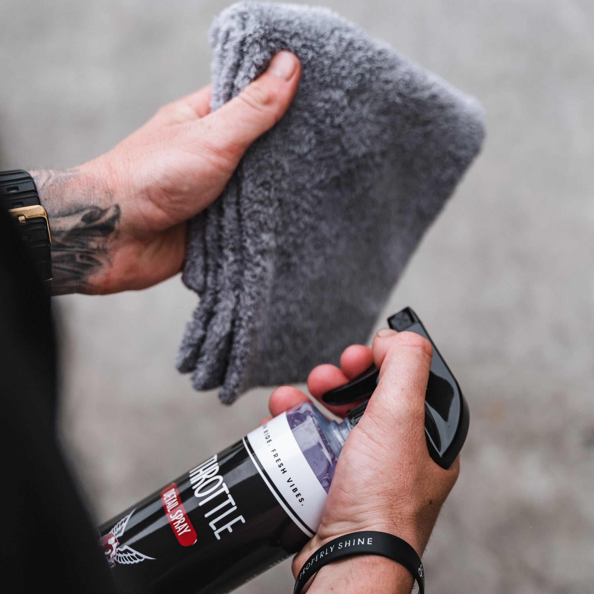 Throttle Detail Spray - Gallon
