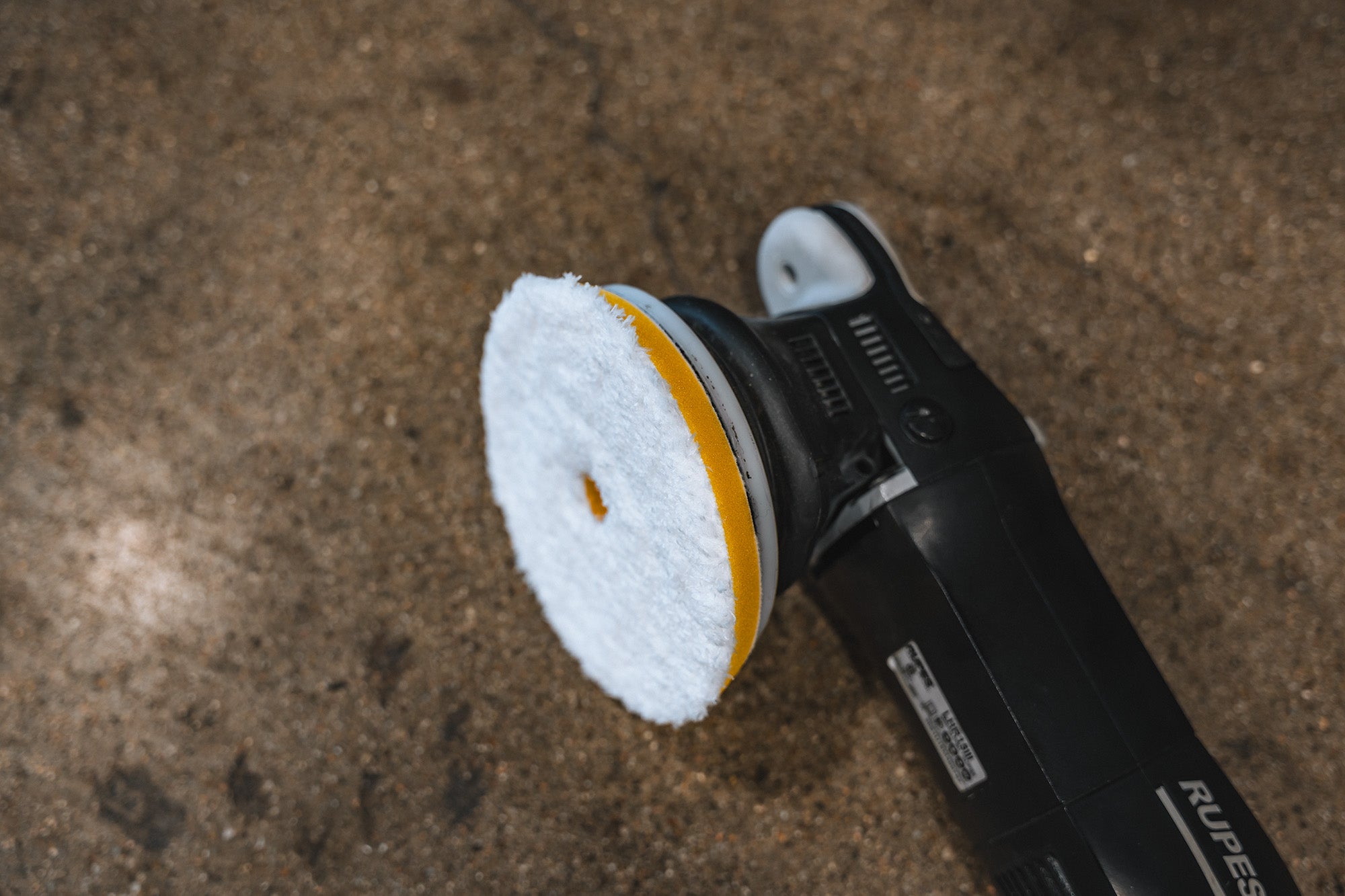 Buff & Shine Uro-Fiber Microfiber Polishing Pad - Yellow