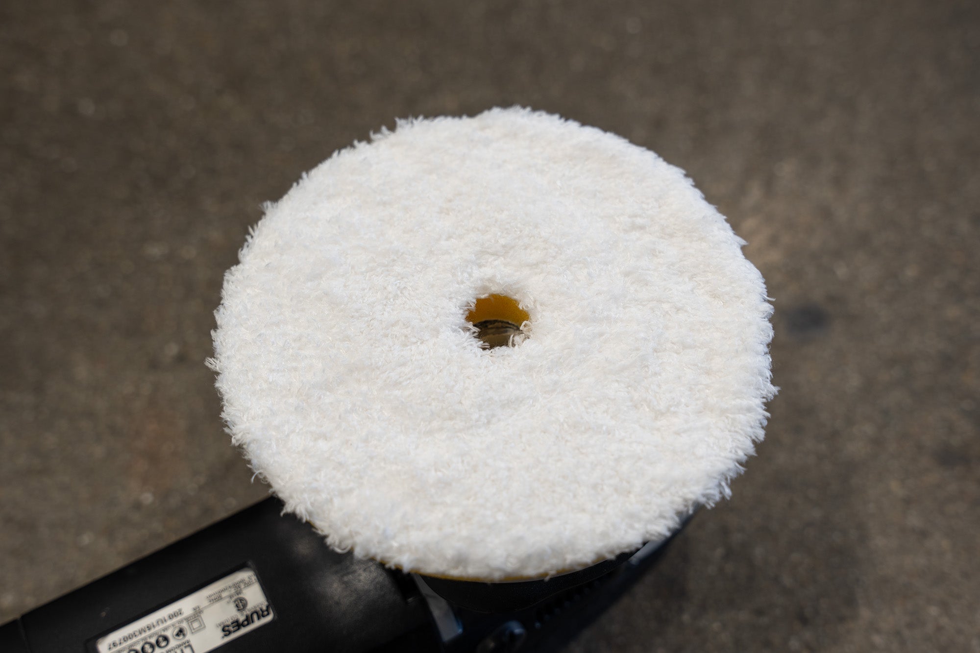 Buff & Shine Uro-Fiber Microfiber Polishing Pad - Yellow